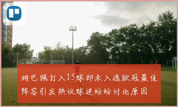姆巴佩打入15球却未入选欧冠最佳阵容引发热议球迷纷纷讨论原因
